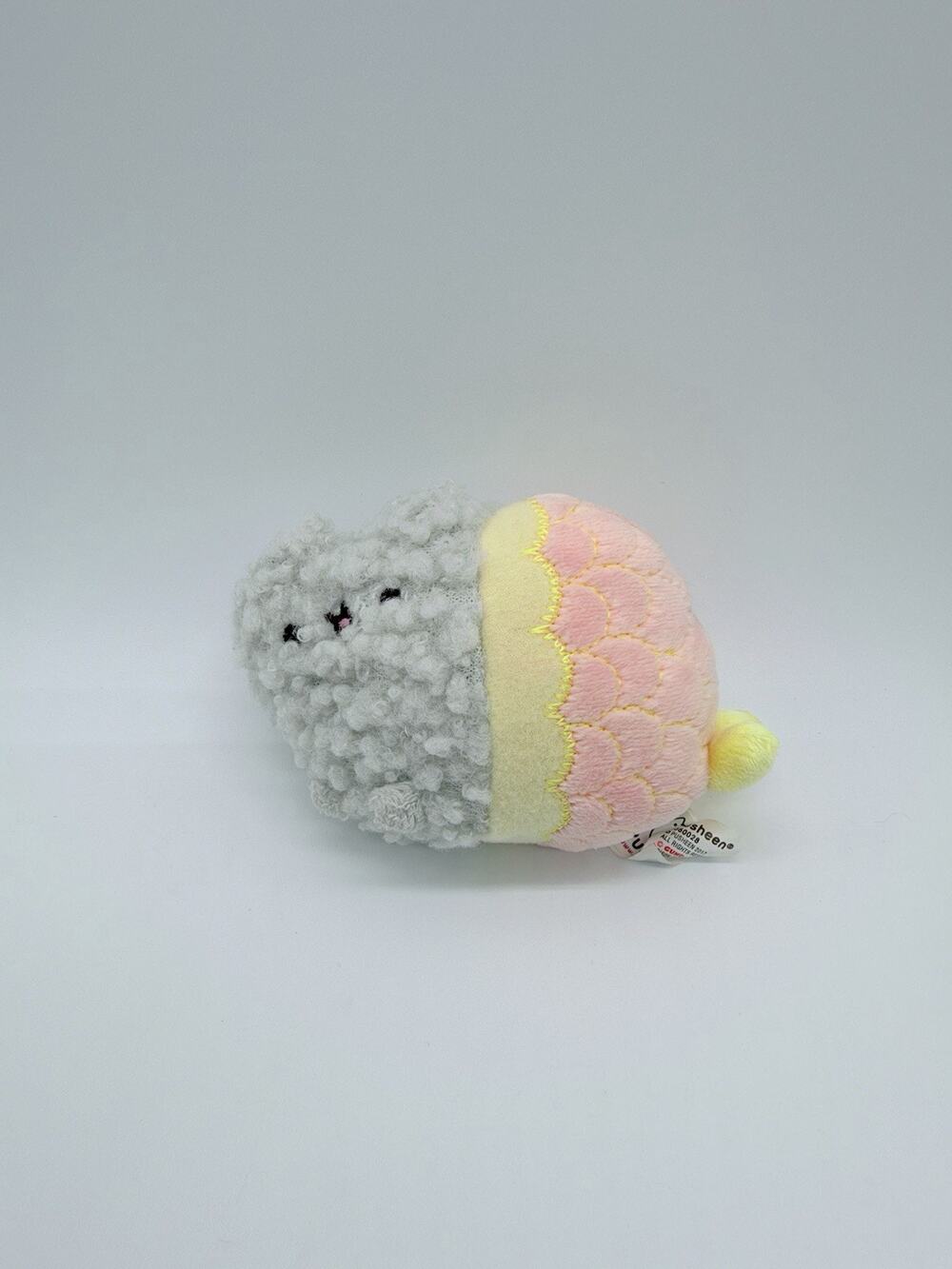 Gund Plush Mini PUSHEEN STORMY Pink MERMAID 5” Cat Stuffed Purrmaid/Meowmaid